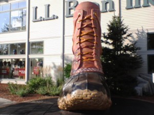 L.L. Bean Freeport Maine - 90th anniversary boot